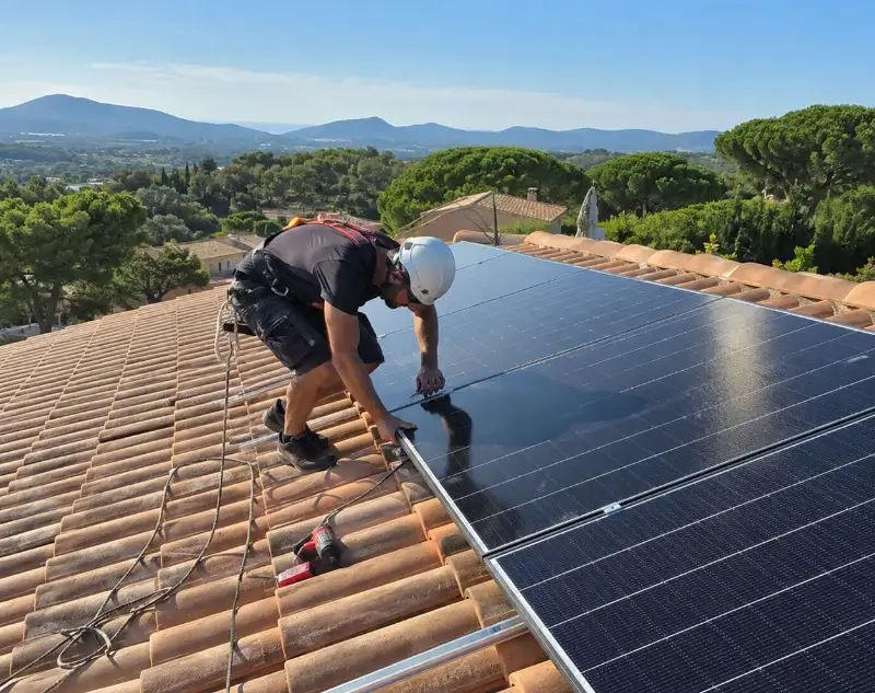 Installateur panneaux solaires Montmaur — pose photovoltaïque sur toiture